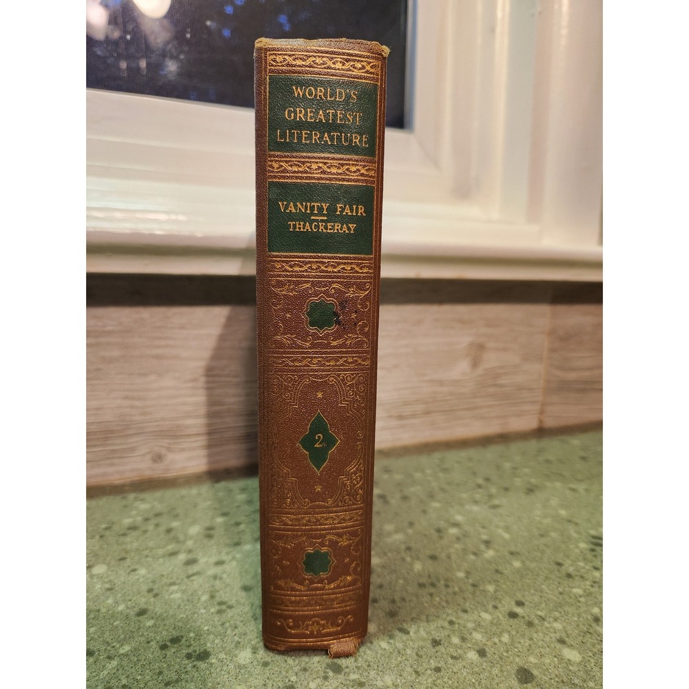 VTG 1937 Spencer Press World's Greatest Literature #2 Vanity Fair Thackeray